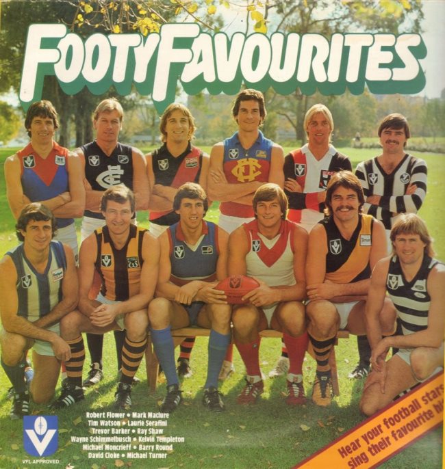 footy favourites vfl album